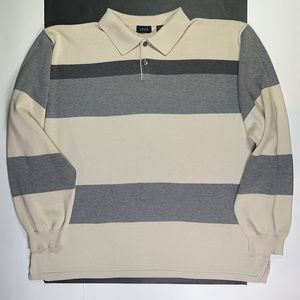 Izod Polo Long Sleeve 100% Cotton Polo Sweater